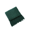 Anyhouz Green Throw Blanket Vertical Bar 150x230cm