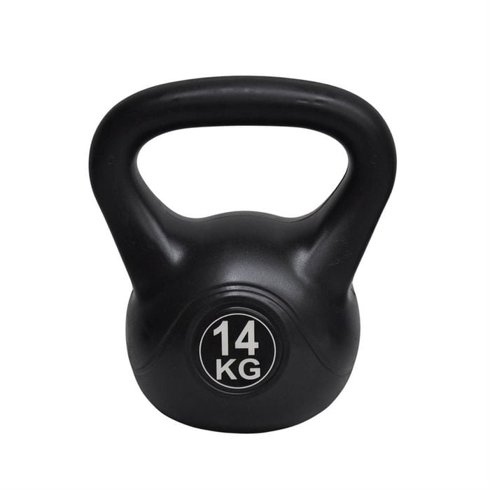 14kg Kettlebell - Home Gym PVC Kettlebell Weight Fitness Exercise