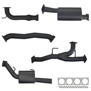 Ignite Exhausts Cat Back For Nissan Y62 Patrol 5.6l V8 3 Inch With Mid Section Muffler 409 Stainless Steel
