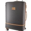 Pierre Cardin Medium Hard-Shell Suitcase Travel Luggage 70cm Charcoal