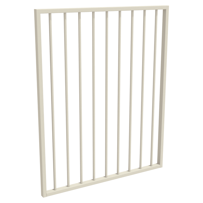 ProtectorAl 975 x 1200mm Surfmist Aluminium Flat Top Pool Gate