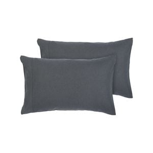 Ecology Dream Pillowcase Pair Size 73 x 48cm Storm Bedding
