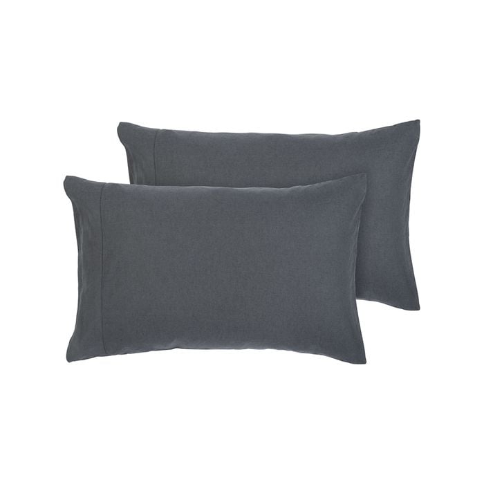 Ecology Dream Pillowcase Pair Size 73 x 48cm Storm Bedding