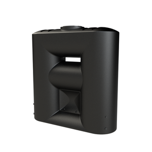 Melro Tanks 2000L Black Slimline 2060 Poly Water Tank