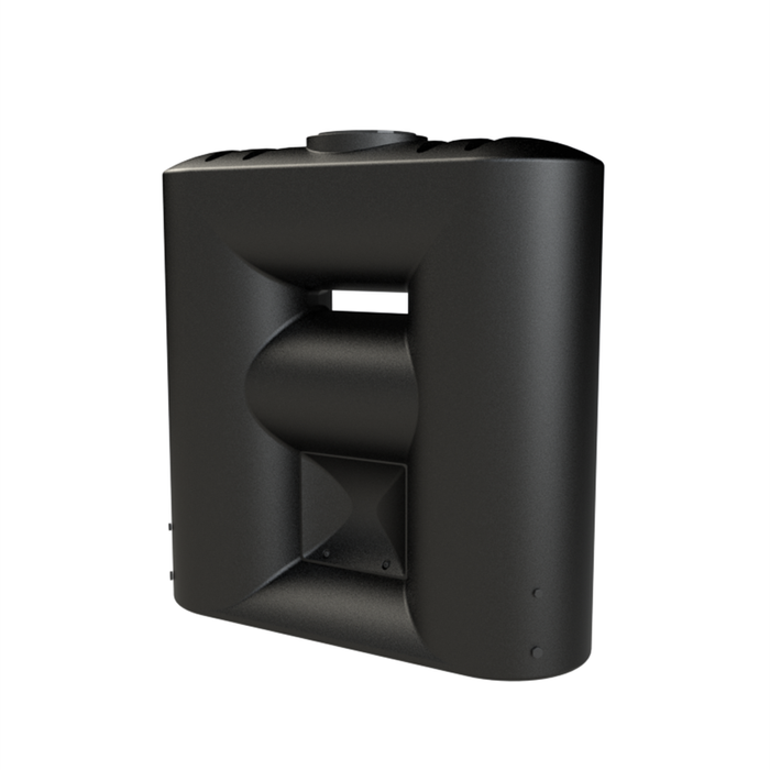 Melro Tanks 2000L Black Slimline 2060 Poly Water Tank