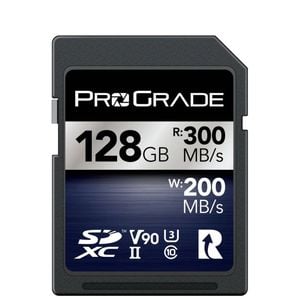 Prograde Digital 128gb Sdxc Uhs-ii V90 Memory Card (iridium)