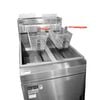 Gasmax RC400TELPG - Superfast LPG Gas Tube Twin Vat Fryer
