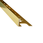 QEP 10mm x 3.0m Gold L Shape Angle Tile Trim