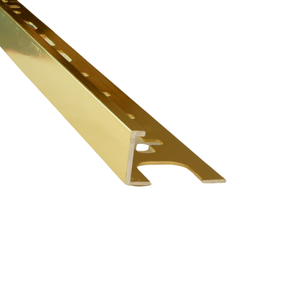 QEP 10mm x 3.0m Gold L Shape Angle Tile Trim
