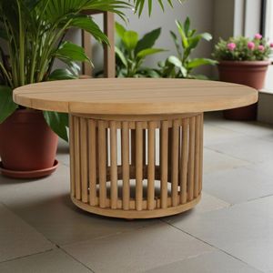 Carella Round 80cm Coffee Table