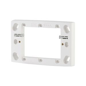 Deta Shallow Mounting Block 14mm White - 5 Pack