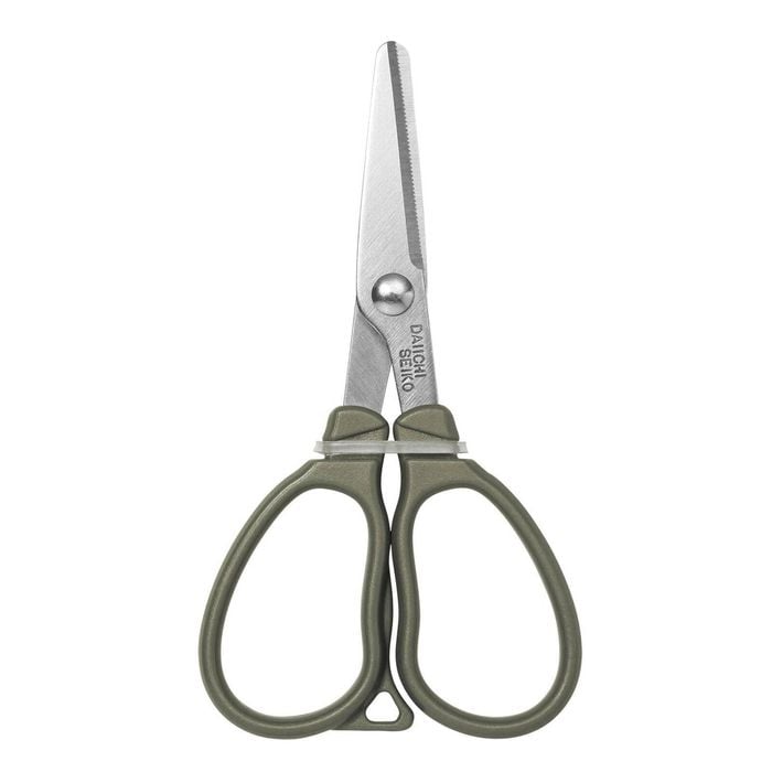 Daiichi Seiko MC P.E Braid Line Mini Scissors 86 x 46mm Green