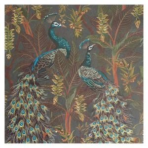 Wallpaper Trader Royal Peacock Sepia
