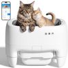 Advwin Self Cleaning Cat Litter Box Open Design APP Control Auto Smart Toilet Tray