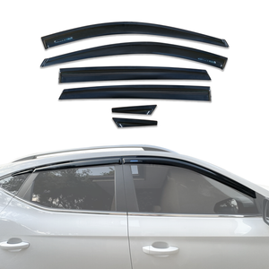 AUSGO Luxury Weather Shields for MG ZS / ZS EV 2018-2024 Weathershields Window Visors Wind Deflectors