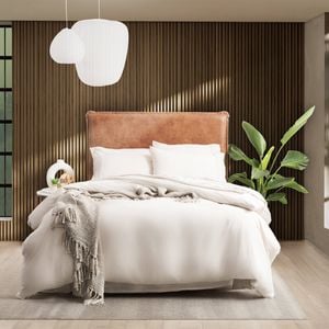 Ddecor Home Ultra Plush Microfiber Queen Quilt Cover Set VNT Washed Sand