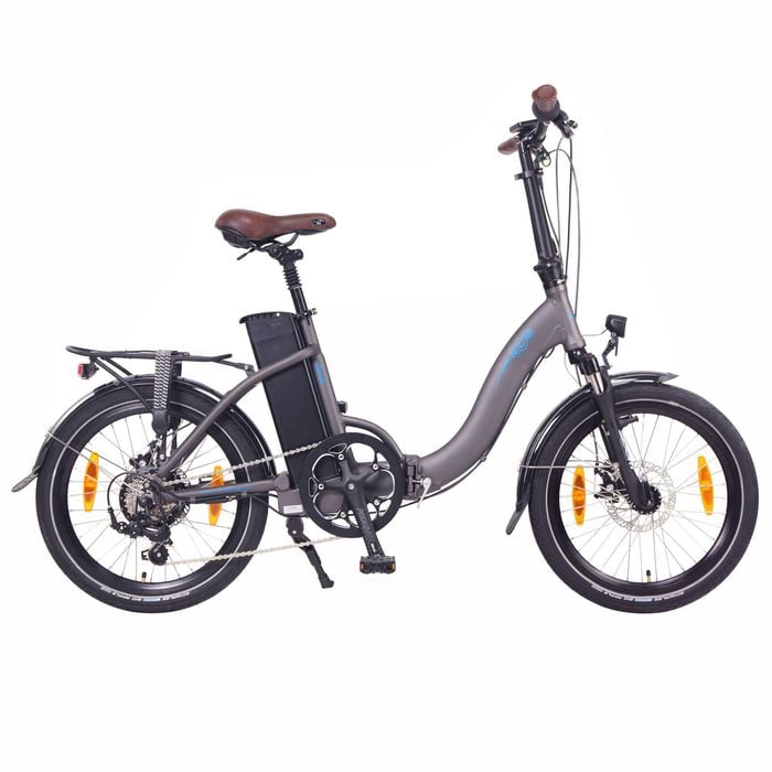 NCM Paris Folding E-Bike, 250W-350W, 36V 15Ah 540Wh Battery [Volcano Black 20"]