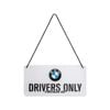 Nostalgic-Art Hanging Sign BMW Drivers Only