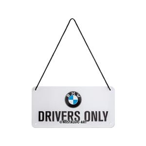 Nostalgic-Art Hanging Sign BMW Drivers Only