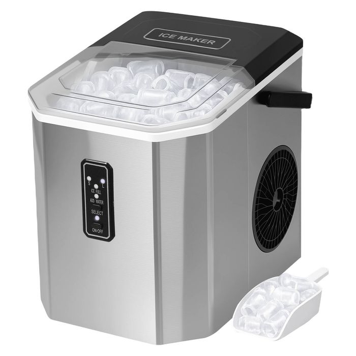 Spector Portable Ice Maker Machine with Self-Cleaning For Home Bar ...