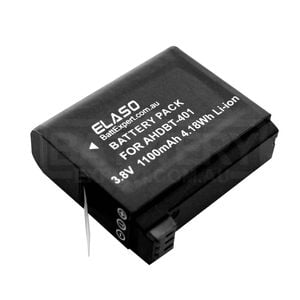 Replacement Battery for GoPro Hero 4 4+ Action Camera, Part # 335-06532-000 AHDBT-401