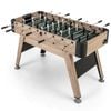 Costway Foosball Table Arcade Soccer Game Table W/2 Balls & 26 Players - Natural