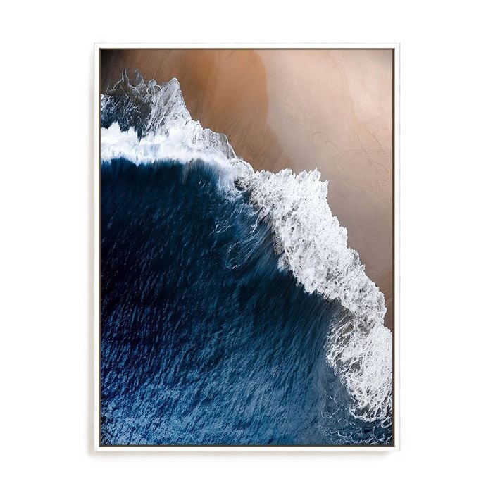 Artey | From Above 8 - Framed Canvas - White Frame - 120 x 160cm