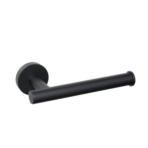 Barelli Toscana Matte Black Toilet Roll Holder