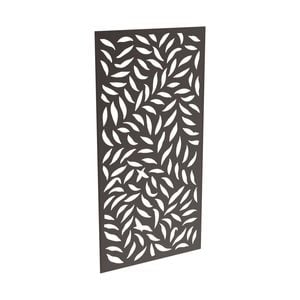ProtectorAl 300 - 940 x 941 - 1840 Black Large Leaf Framed Composite Decorative Panel