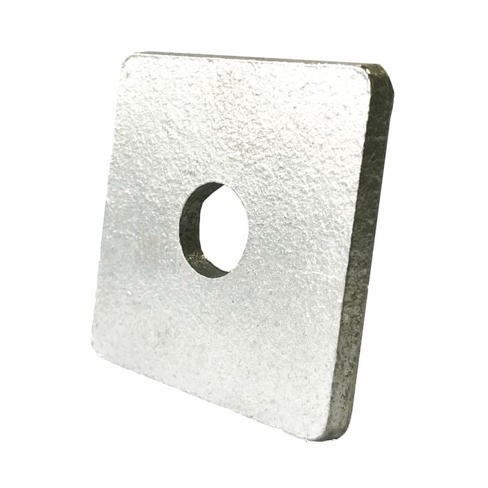 Macsim 50 x 50 x 5mm M16 Galvanised Square Washer - Each