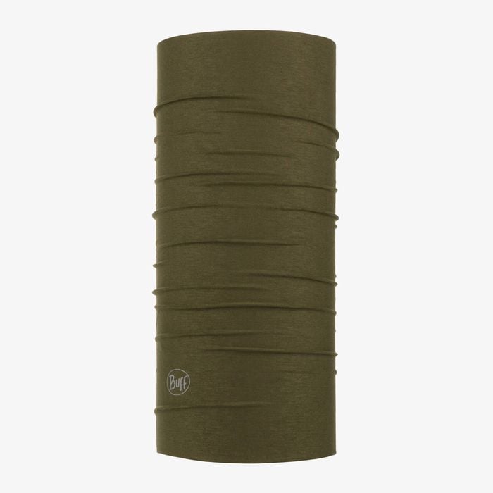 BUFF Safety Original Ecostretch Multifunctional Neckwear - Solid Military