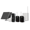 MaxRanger4K Mini Security System with MaxRanger4K Video Doorbell and Solar Panels Expansion Kit