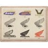 Nostalgic Art Large Sign 30x40cm Metal Hanging Decor Honda MC Logo Evolution