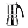 Fagor Etnica Stainless Steel 4 Cups Espresso Coffee Maker Moka Pot Silver