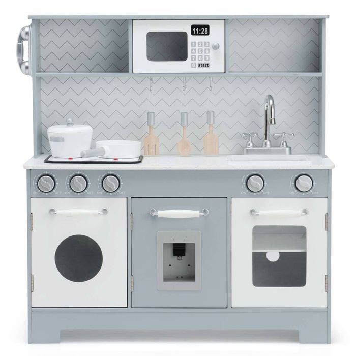 Costway Wooden Kitchen Pretend Play Toy
