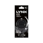 Lynx Air Freshener Hanging Black 3D - 1 Pack