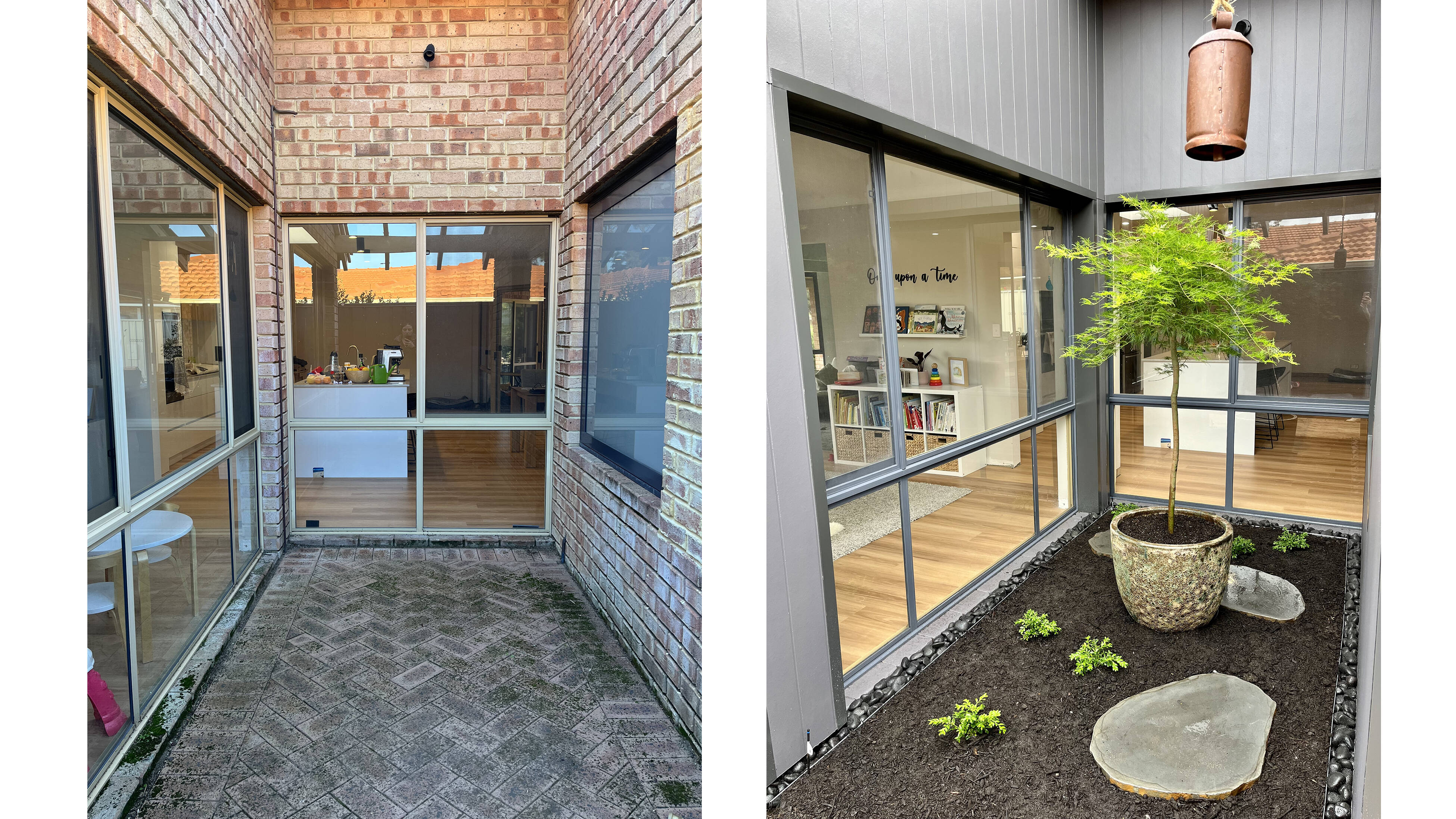 DIY - Step 3 - From brick to bliss: step into a Japanese courtyard garden makeover