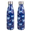 2PK Oasis 500ml Double Wall Insulated Bottle Stainless Steel - Blue Heeler