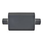 Aluminized Steel 3" Flowmaster Style Chambered Muffler Centre Inlet/Outlet