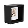 Nicola Spring 4 X 4 3d Shadow Deep Box Photo Frame - Craft Display Picture Frame With 2 X 2 Mount