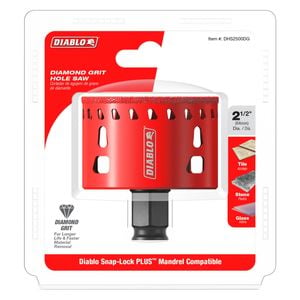 Diablo 64mm Diamond Grit Hole Saw