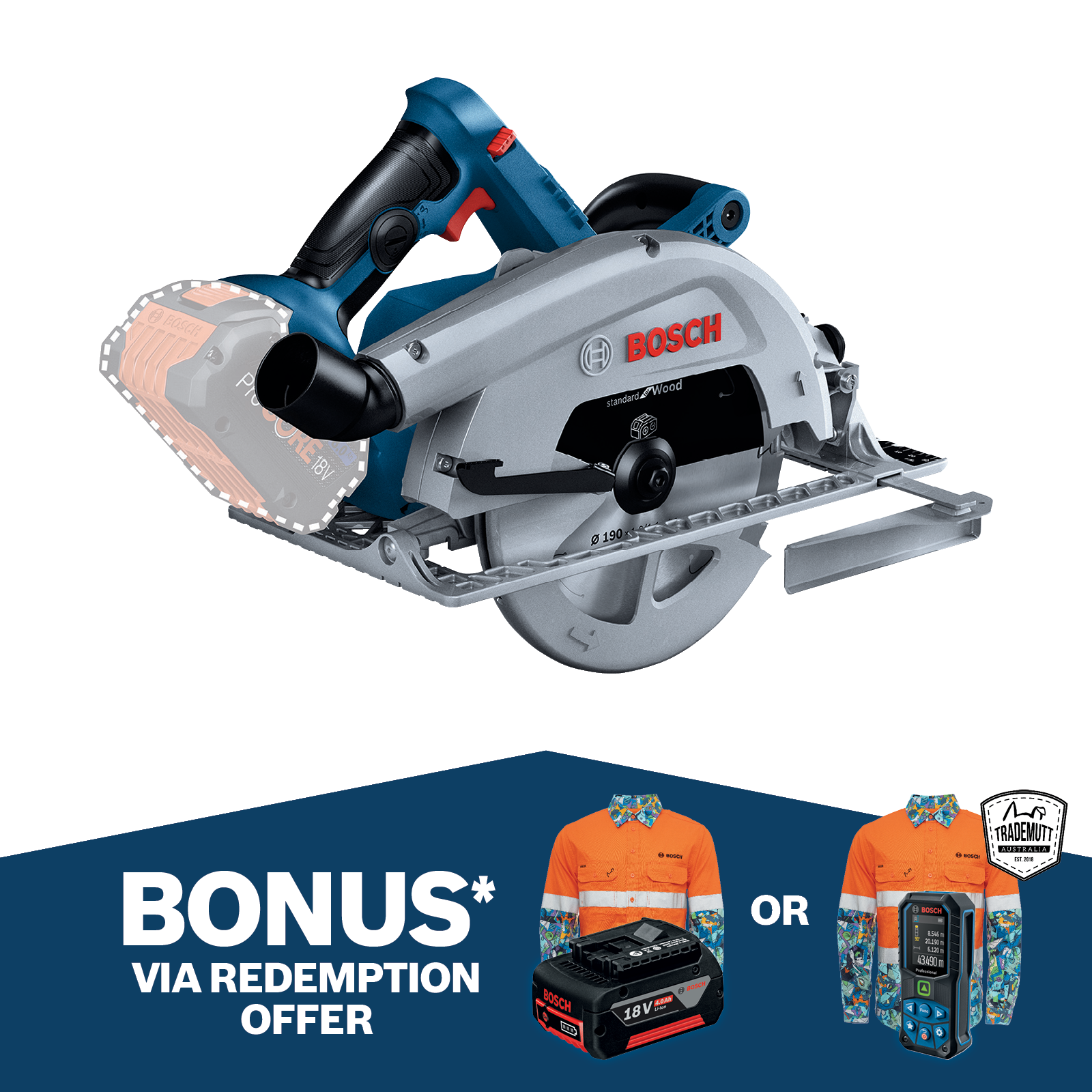 Bunnings Bosch Professional 18V 305mm Biturbo Brushless Mitre Saw 0601B43040 Skin Only PriceGrabber
