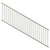 ProtectorAl 1201-2400 x 900mm Paperbark Raked Up To 15º Flat Top Garden Fence Panel