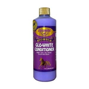 Equinade Showsilk Horse Grooming Coat Care Conditioner 5L Glo White