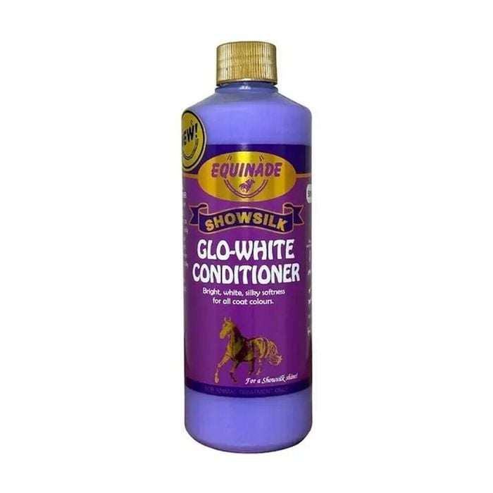Equinade Showsilk Horse Grooming Coat Care Conditioner 5L Glo White