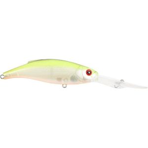 Atomic Hardz Shiner 85 Double Deep Hard Body Fishing Lure Transparent Chartreuse
