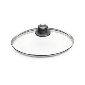 Woll Diamond Lite Fixed Knob Safety Glass Lid 28cm W/Knob