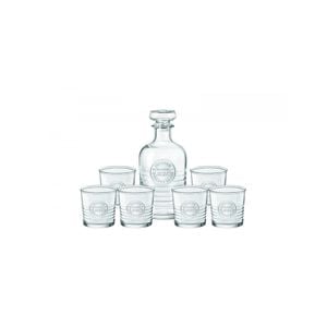 Bormioli Rocco Officina 1825 7 Piece Decanter and Glasses Set