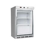 HF200G S/S Display Freezer with Glass Door