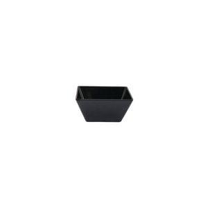 Ryner Square Bowl Black Melamine 180x180x85mm